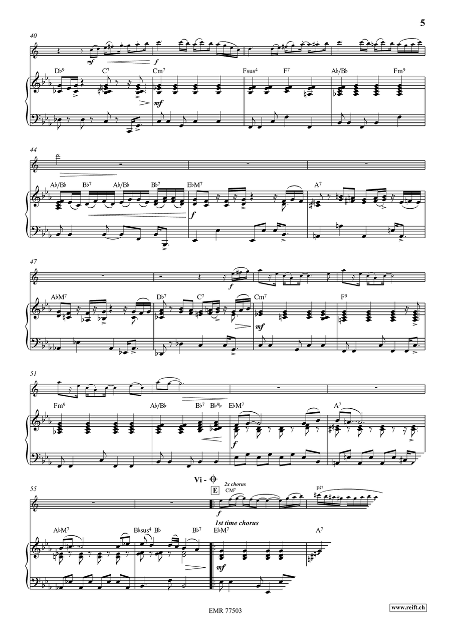 New Dream New Dream Alto Saxophone scores gallery preview page 7