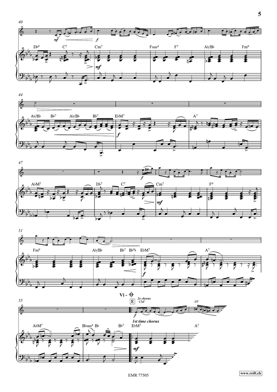 New Dream New Dream Baritone Saxophone scores gallery preview page 7