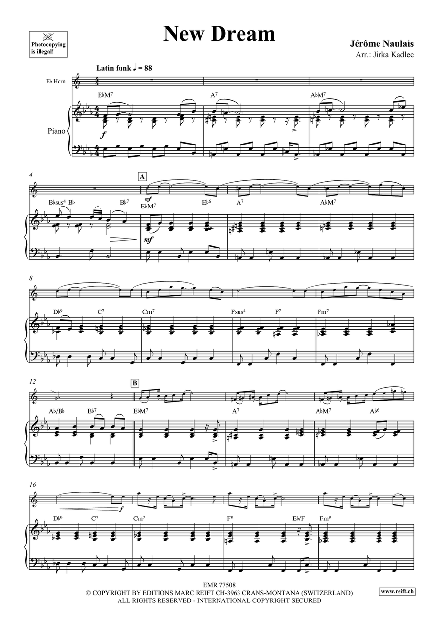 New Dream New Dream Horn scores gallery preview page 5