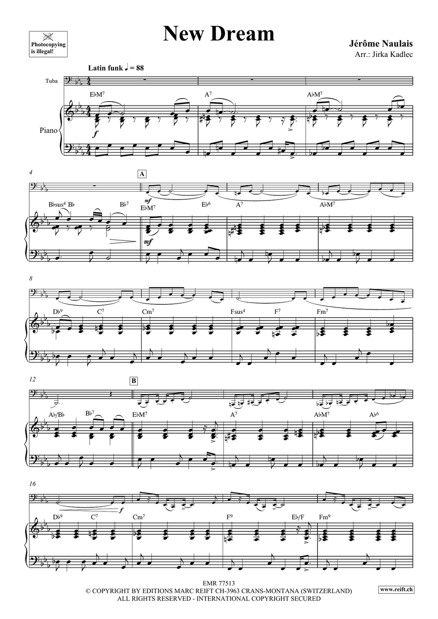 New Dream New Dream Tuba scores gallery preview page 5