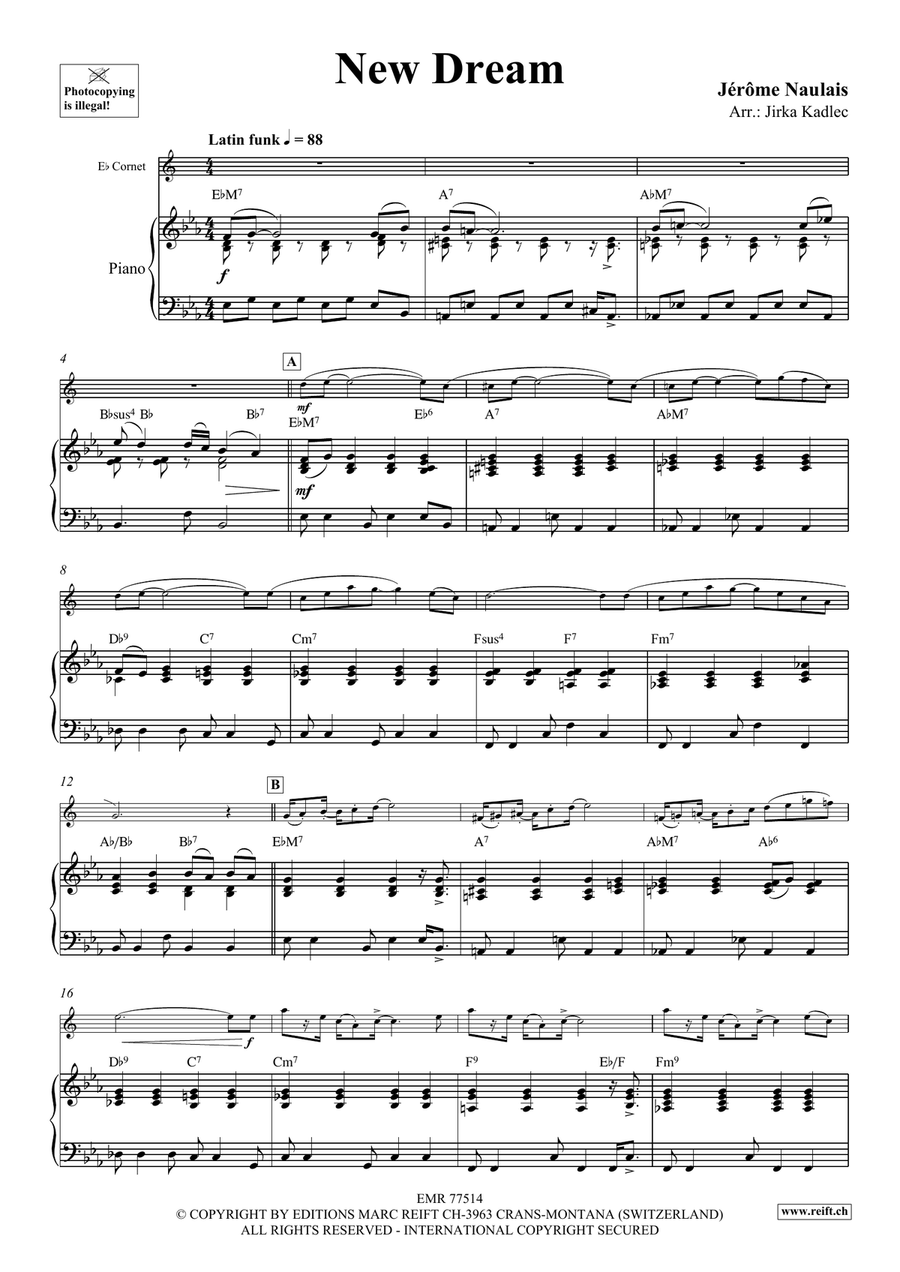 New Dream New Dream Cornet scores gallery preview page 5