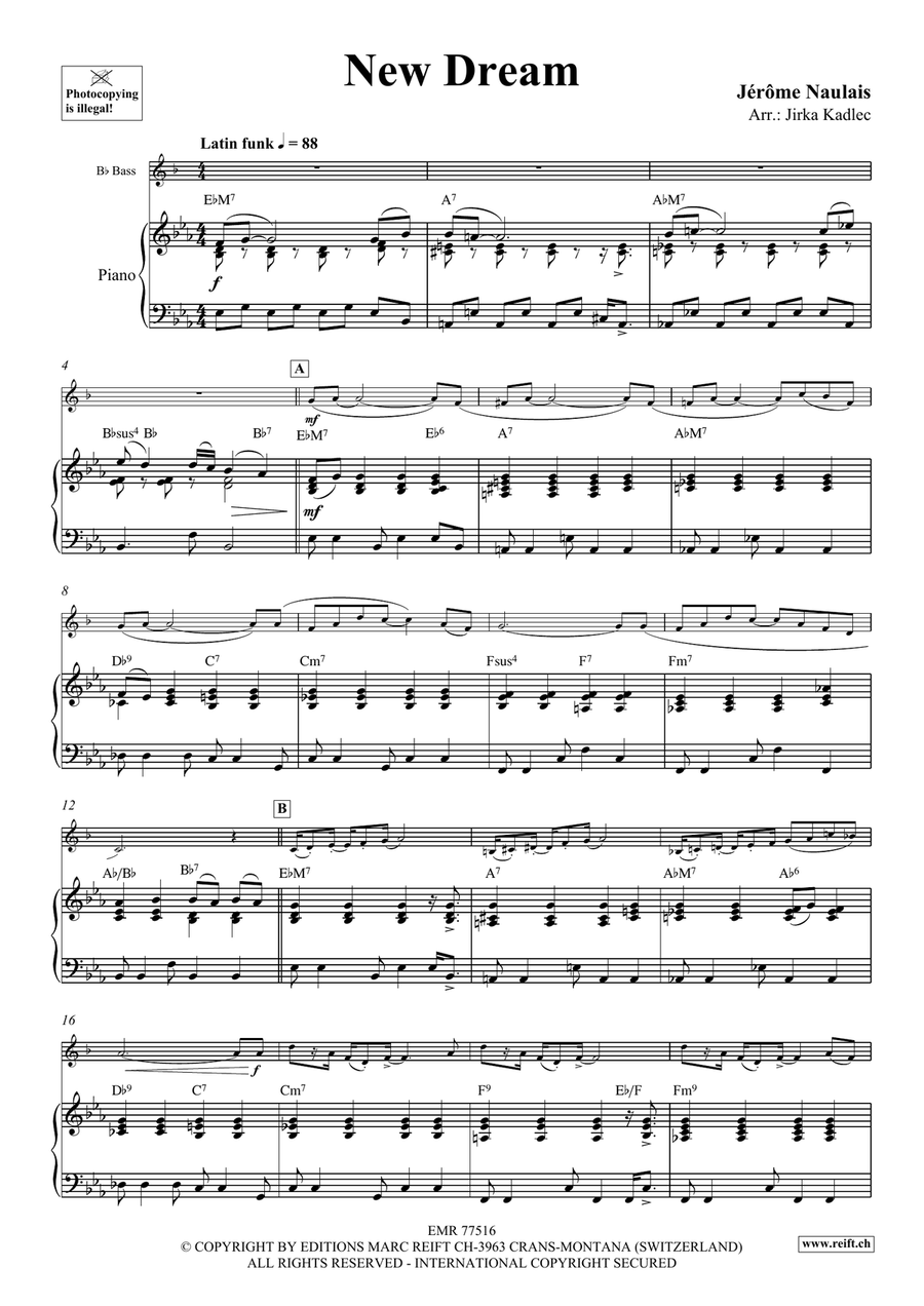 New Dream New Dream Voice Solo scores gallery preview page 5