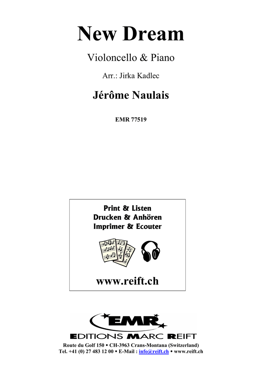 New Dream New Dream Piano Accompaniment scores gallery preview page 2
