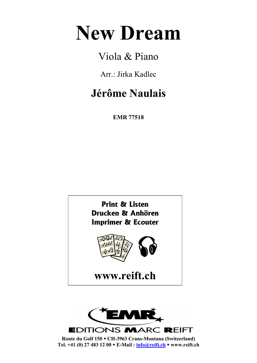 New Dream New Dream Piano Accompaniment scores gallery preview page 2