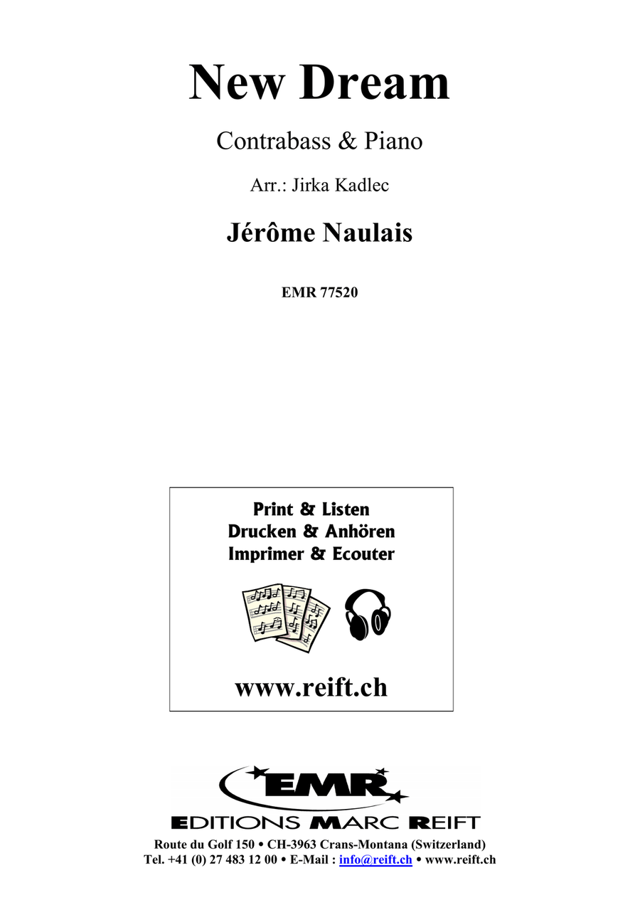 New Dream New Dream Double Bass scores gallery preview page 2