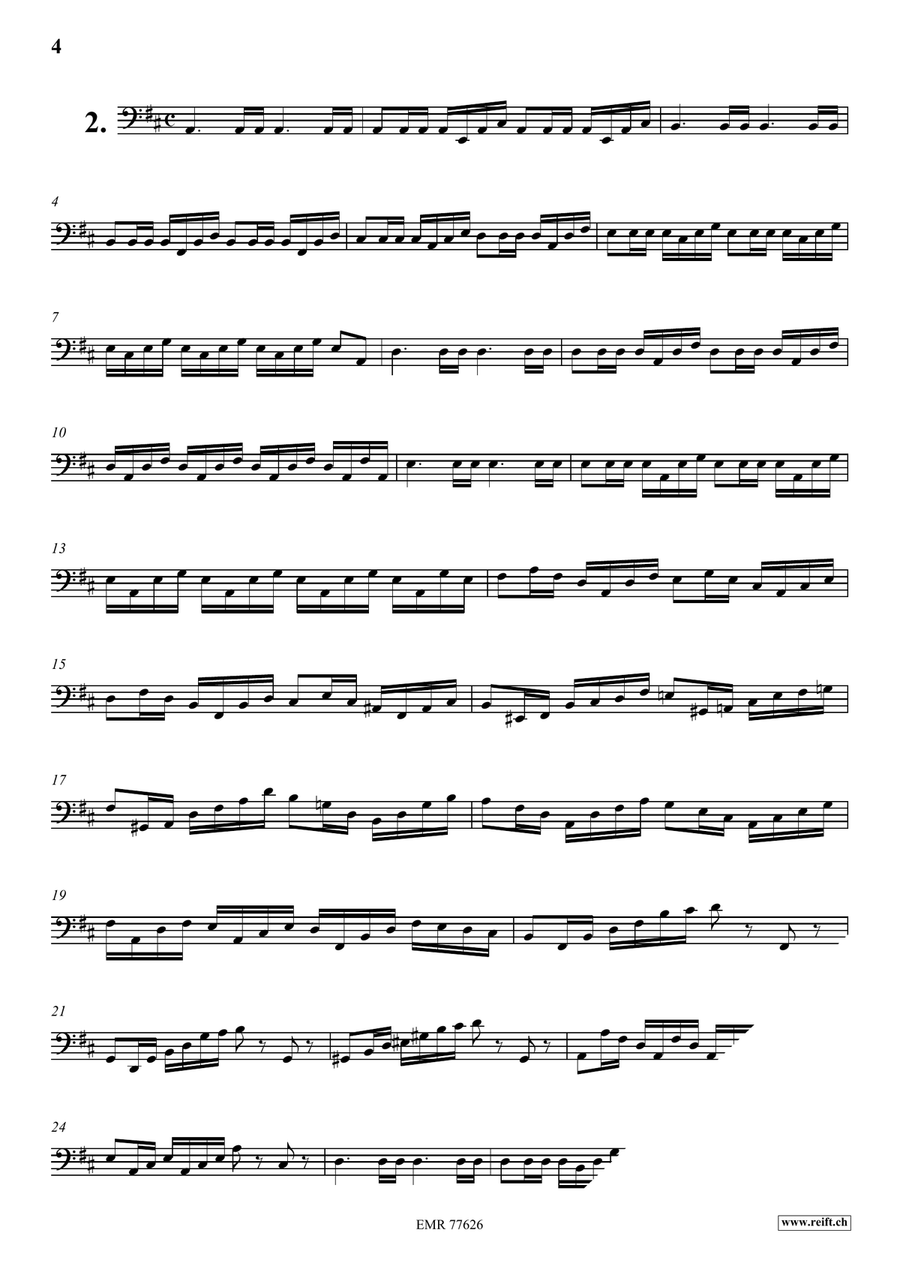34 Studies 34 Studies Bassoon Solo scores gallery preview page 4