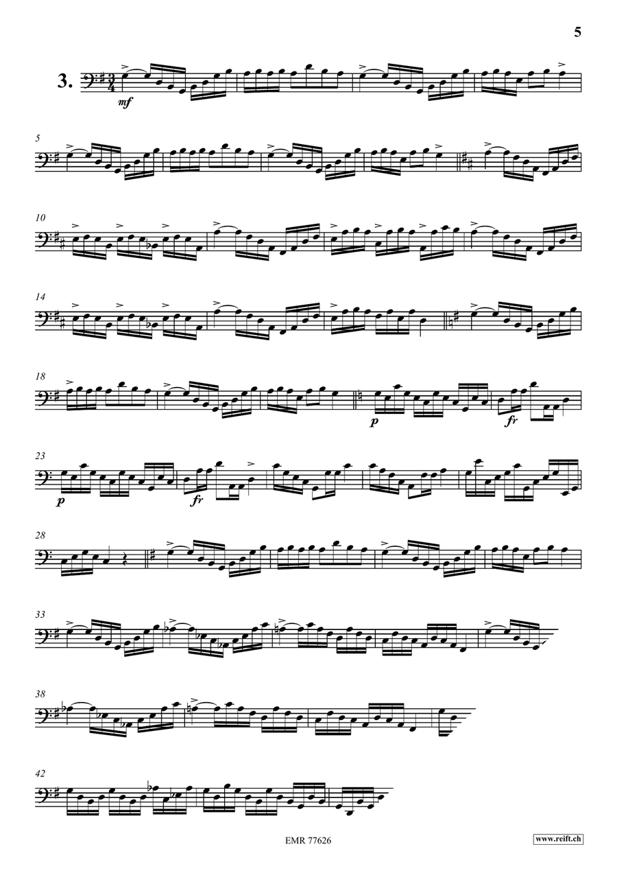 34 Studies 34 Studies Bassoon Solo scores gallery preview page 5