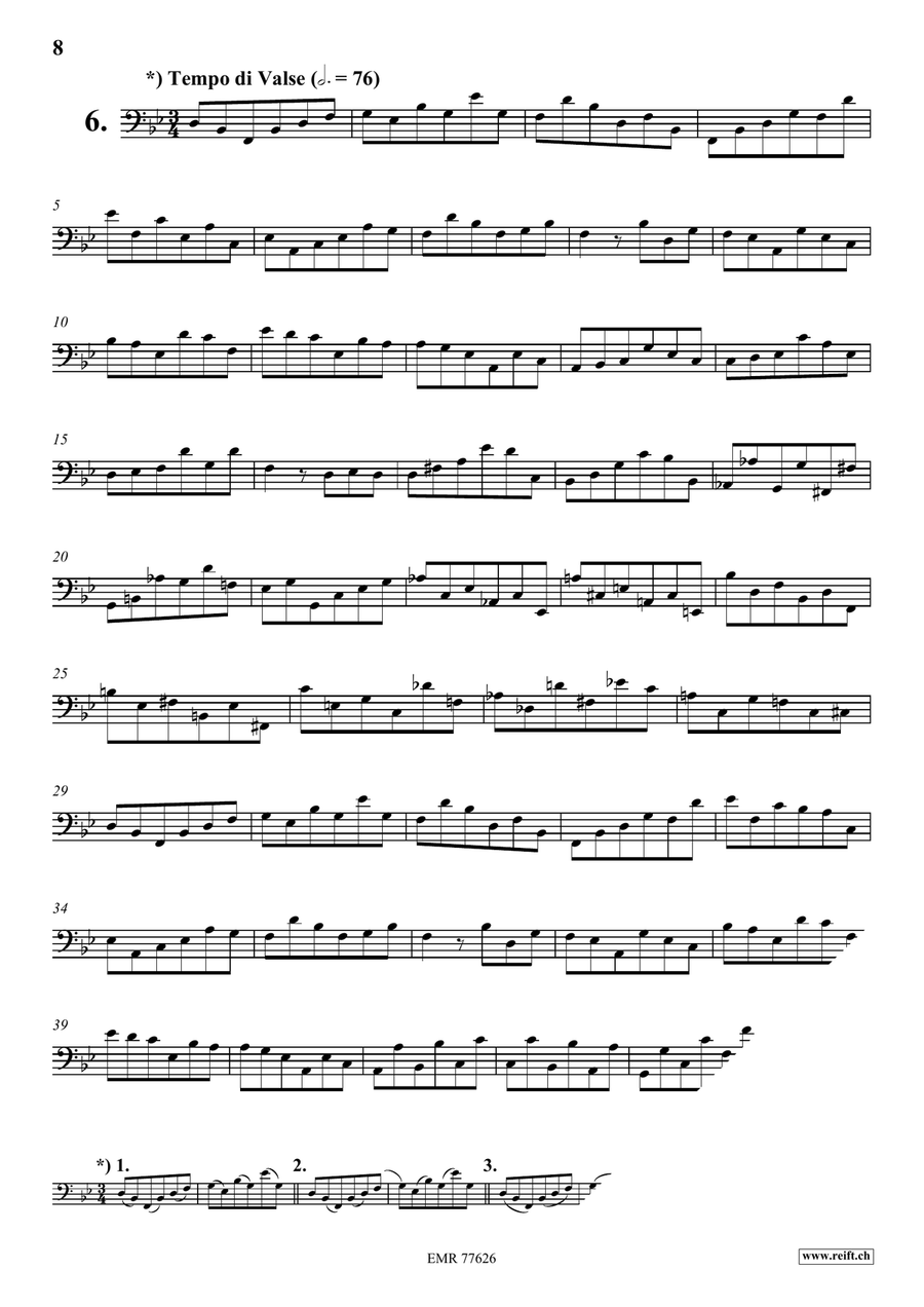 34 Studies 34 Studies Bassoon Solo scores gallery preview page 8