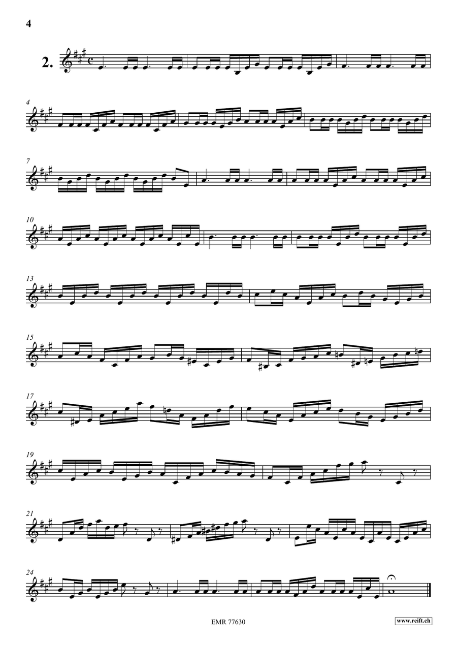 34 Studies 34 Studies Baritone Saxophone scores gallery preview page 4