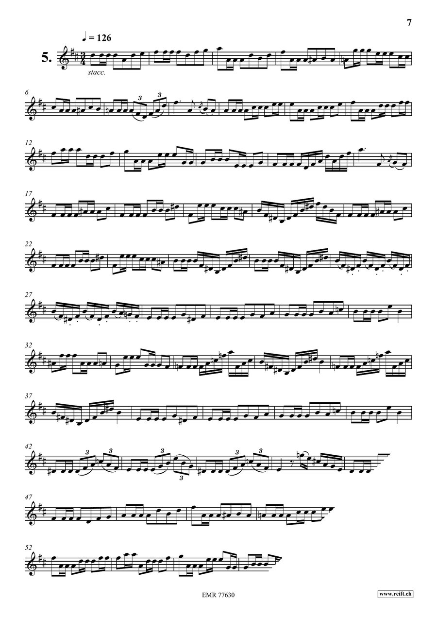 34 Studies 34 Studies Baritone Saxophone scores gallery preview page 7