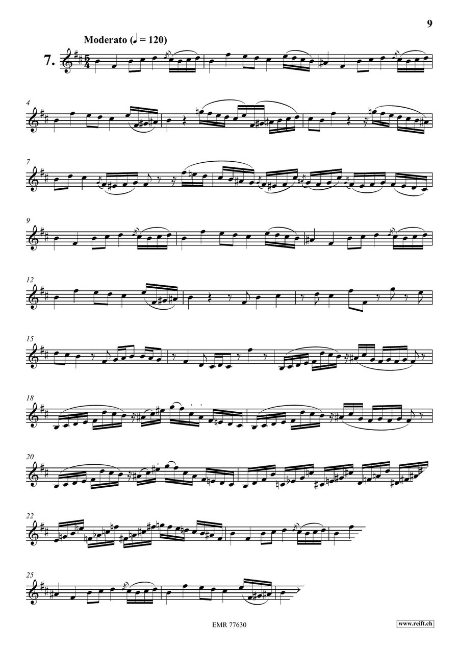 34 Studies 34 Studies Baritone Saxophone scores gallery preview page 9