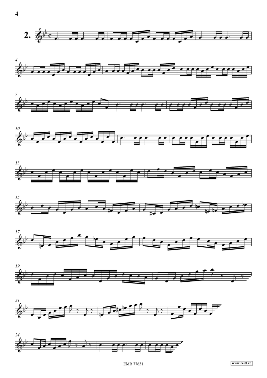 34 Studies for Orchestral Trumpet Player Score scores gallery preview page 4