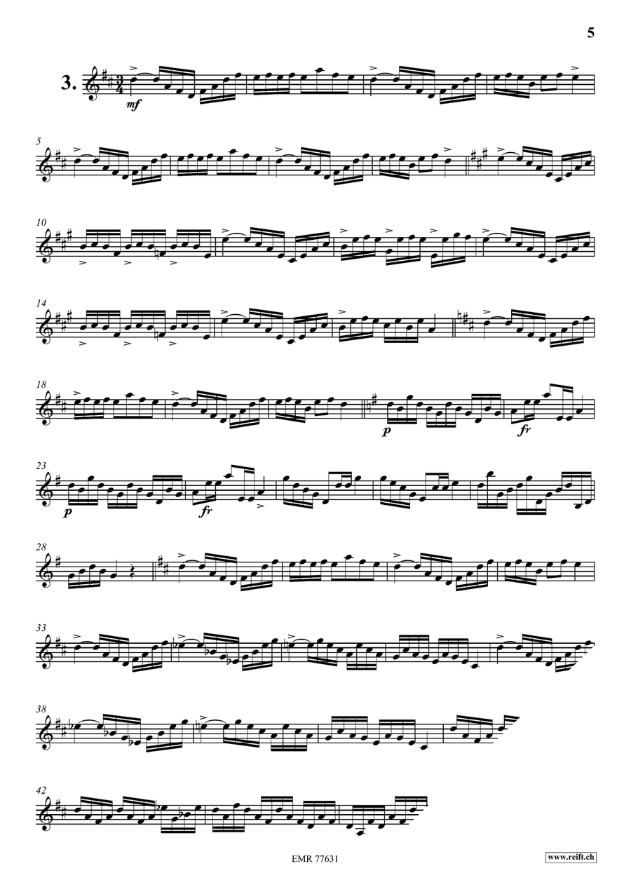 34 Studies for Orchestral Trumpet Player Score scores gallery preview page 5