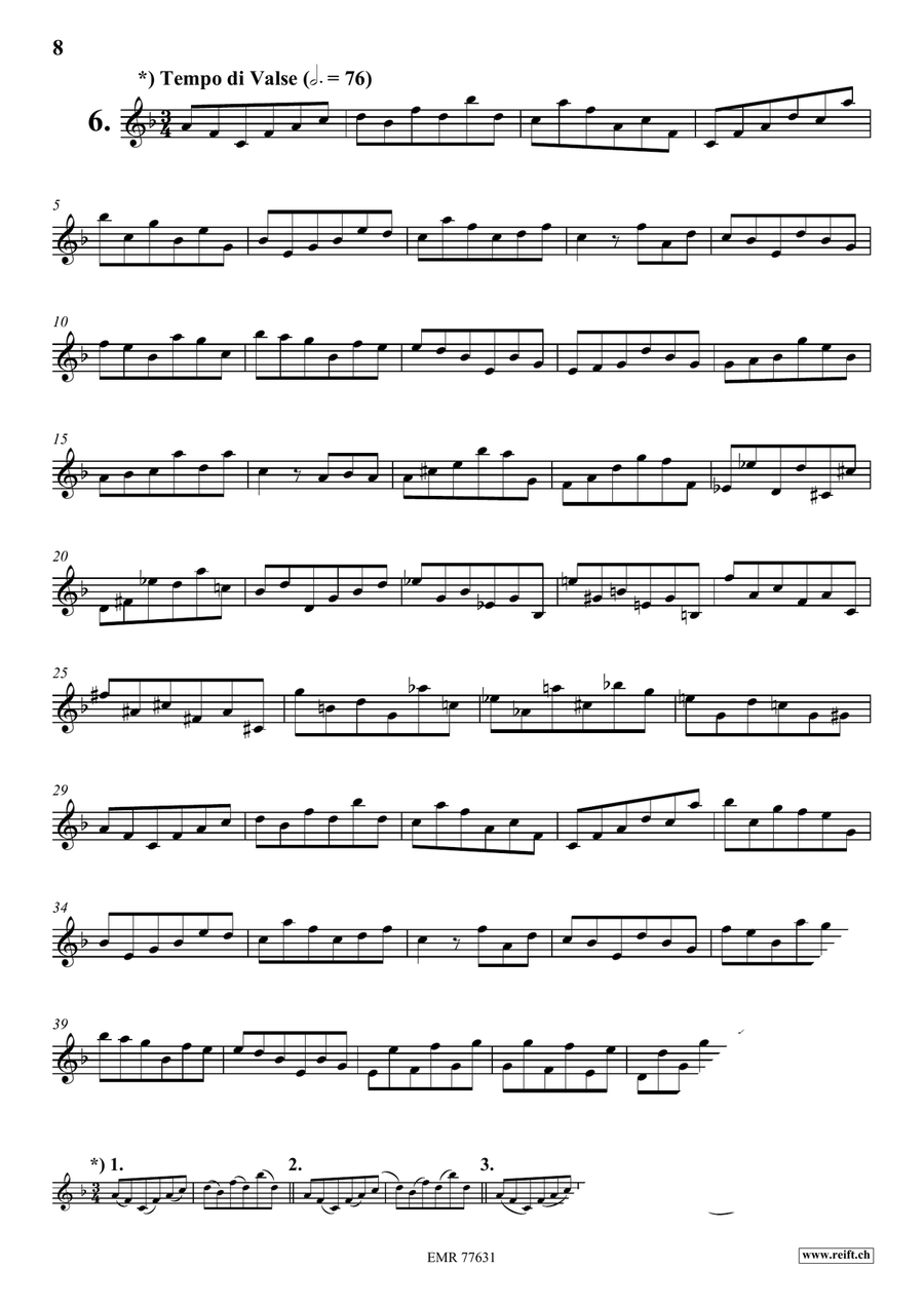 34 Studies for Orchestral Trumpet Player Score scores gallery preview page 8