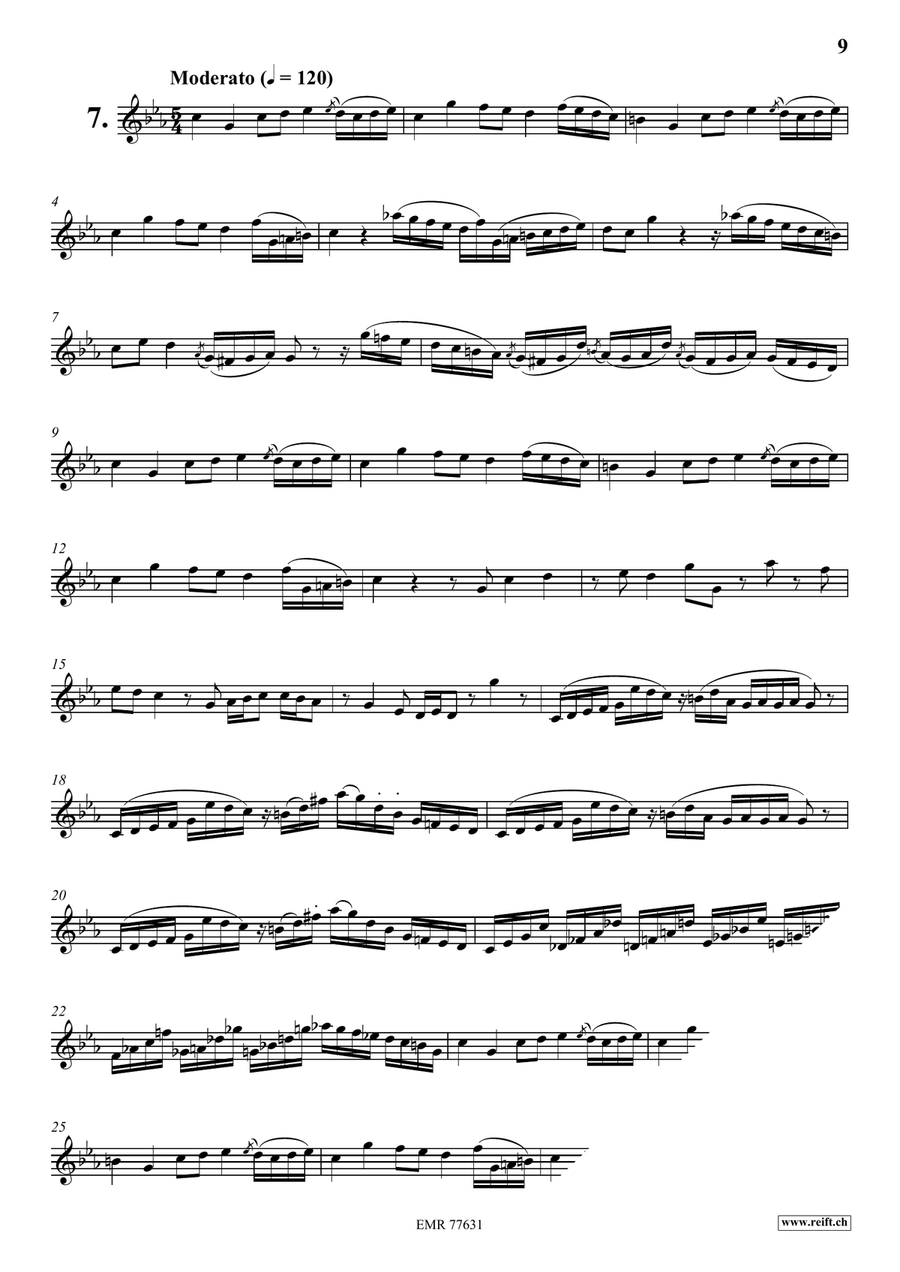 34 Studies for Orchestral Trumpet Player Score scores gallery preview page 9