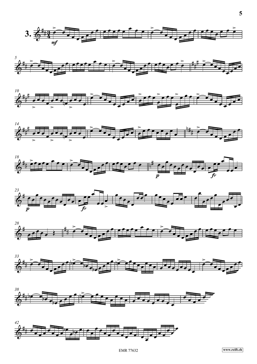34 Studies for Orchestral Trumpet Player Score scores gallery preview page 5