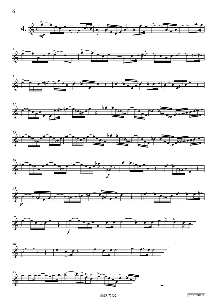 34 Studies for Orchestral Trumpet Player Score scores gallery preview page 6