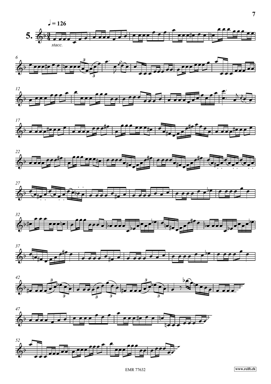 34 Studies for Orchestral Trumpet Player Score scores gallery preview page 7