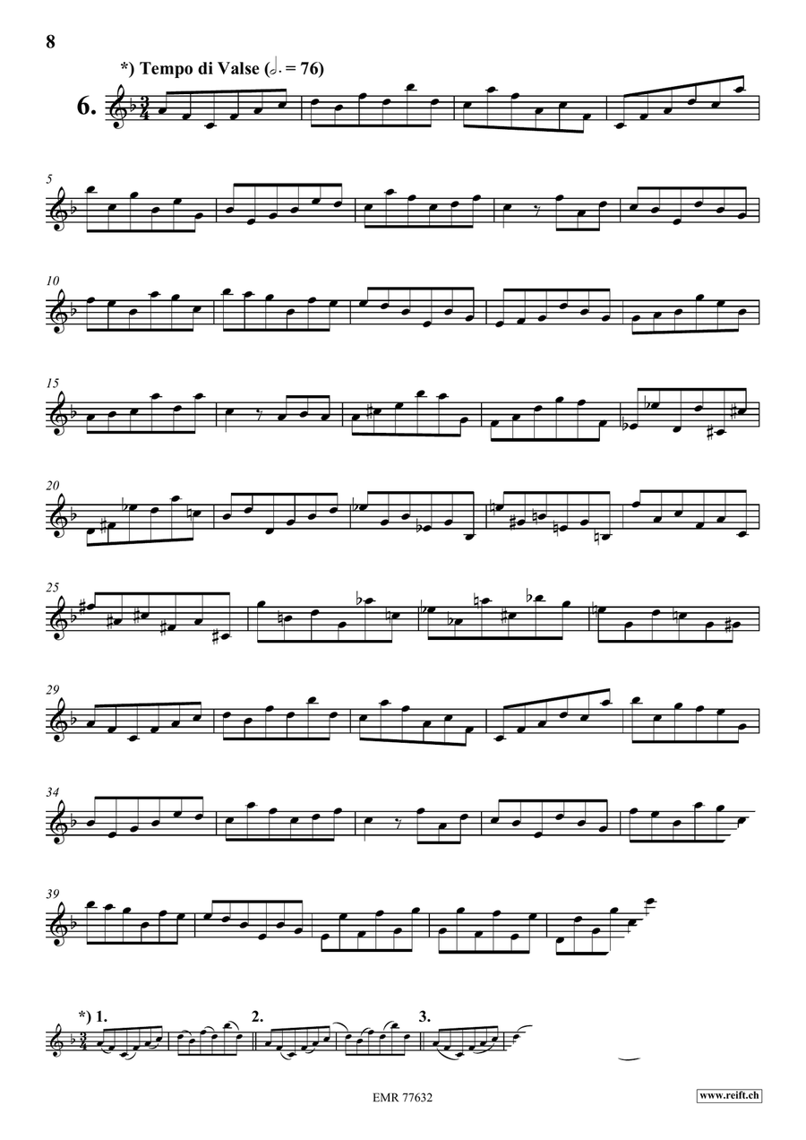 34 Studies for Orchestral Trumpet Player Score scores gallery preview page 8