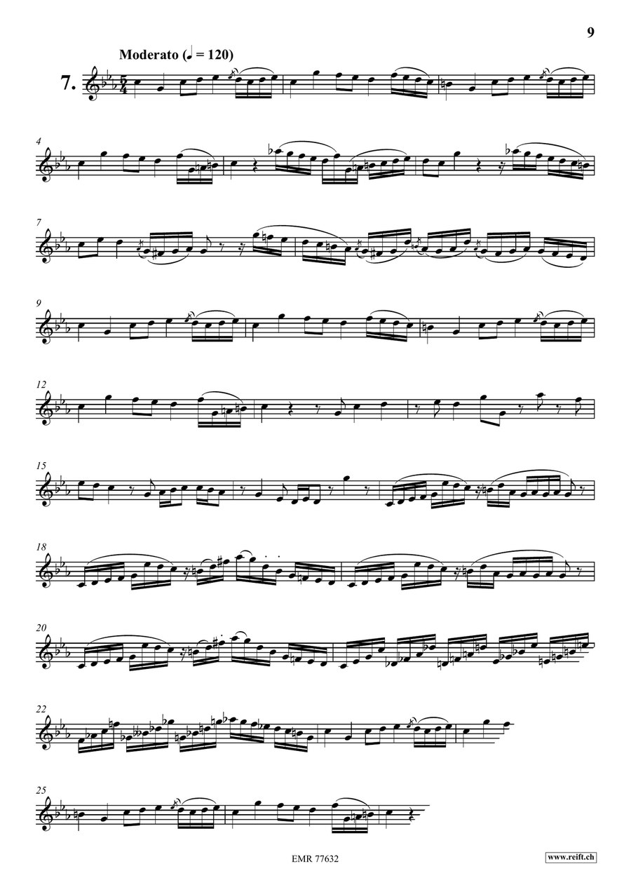 34 Studies for Orchestral Trumpet Player Score scores gallery preview page 9