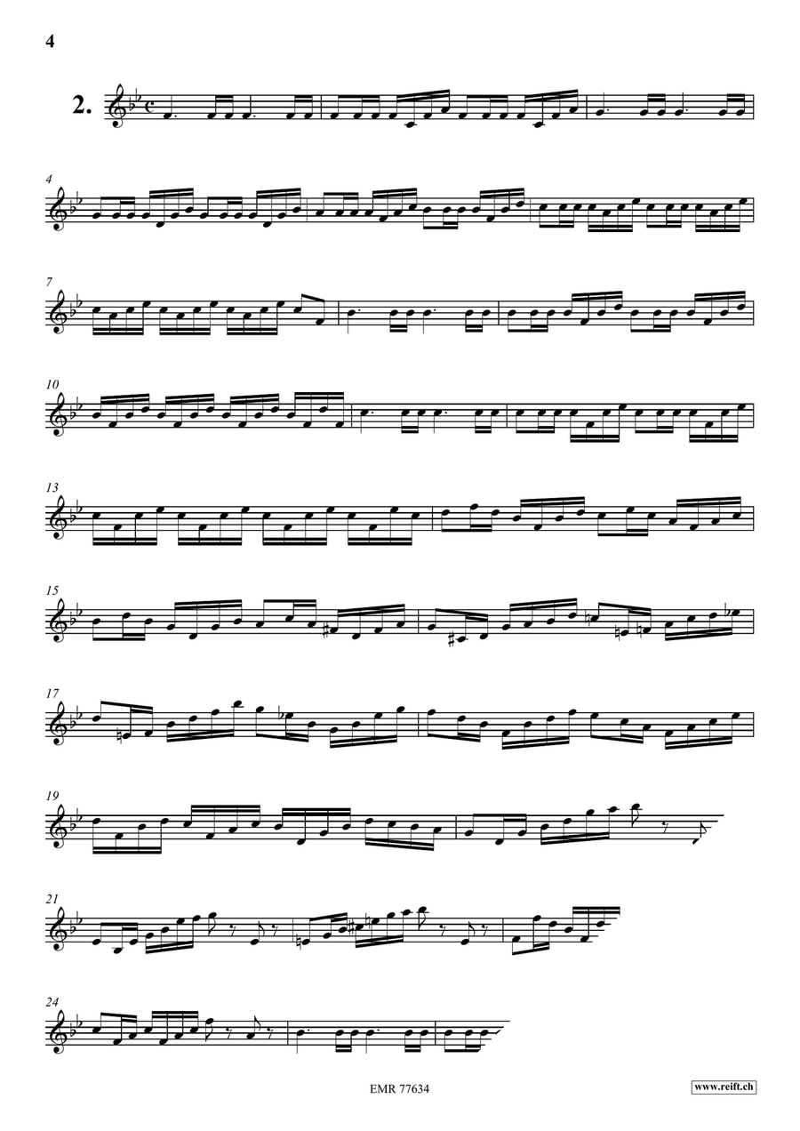 34 Studies 34 Studies Horn scores gallery preview page 4