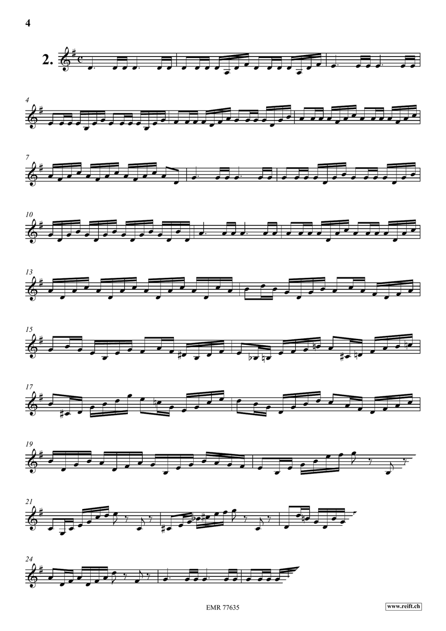 34 Studies 34 Studies Horn scores gallery preview page 4