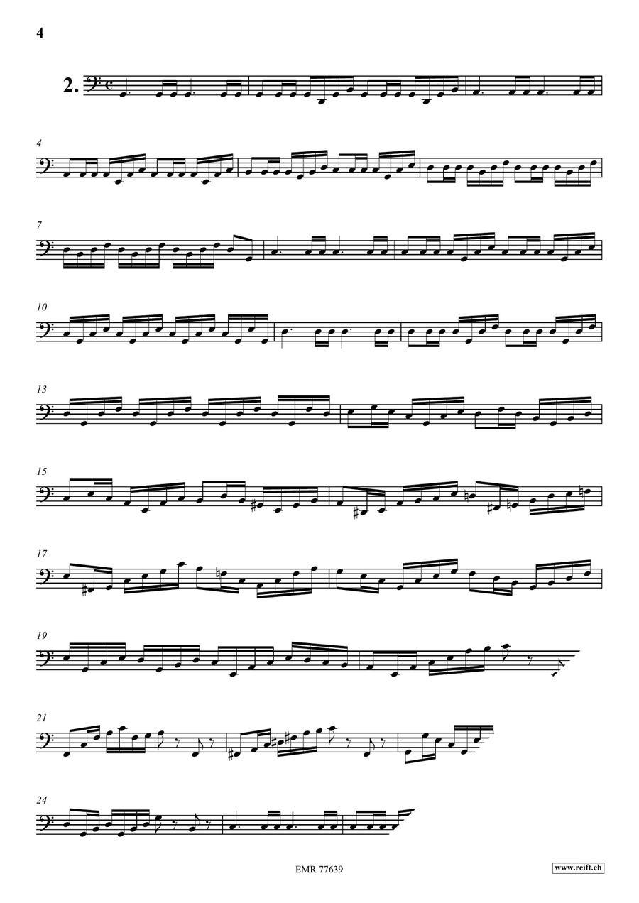34 Studies 34 Studies Trombone scores gallery preview page 4