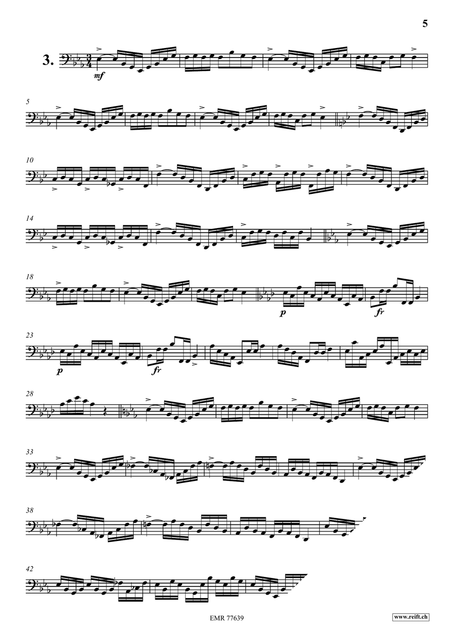 34 Studies 34 Studies Trombone scores gallery preview page 5