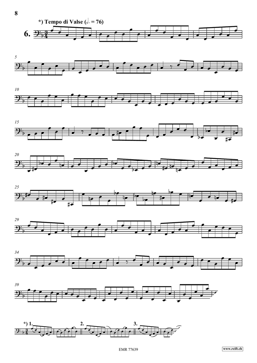 34 Studies 34 Studies Trombone scores gallery preview page 8