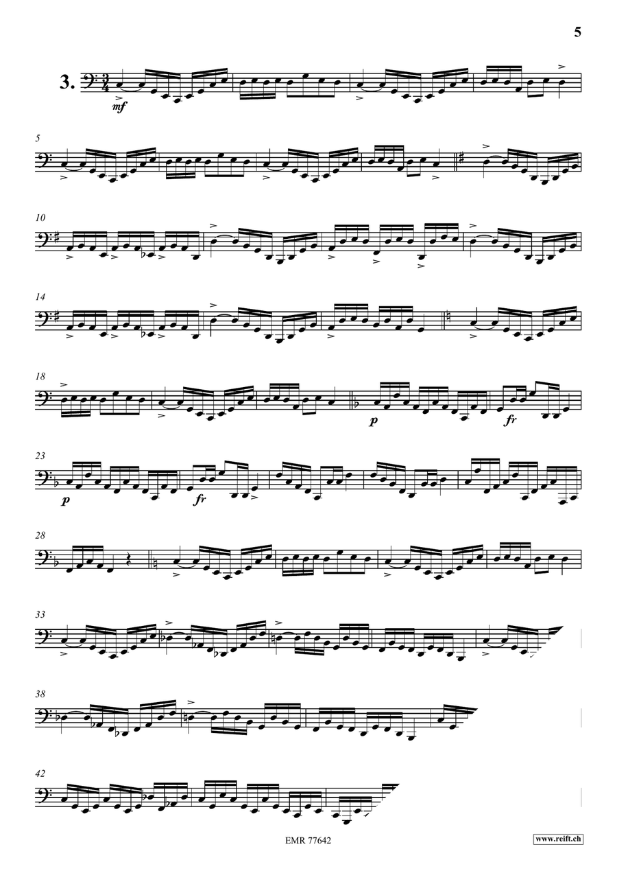 34 Studies 34 Studies Tuba scores gallery preview page 5