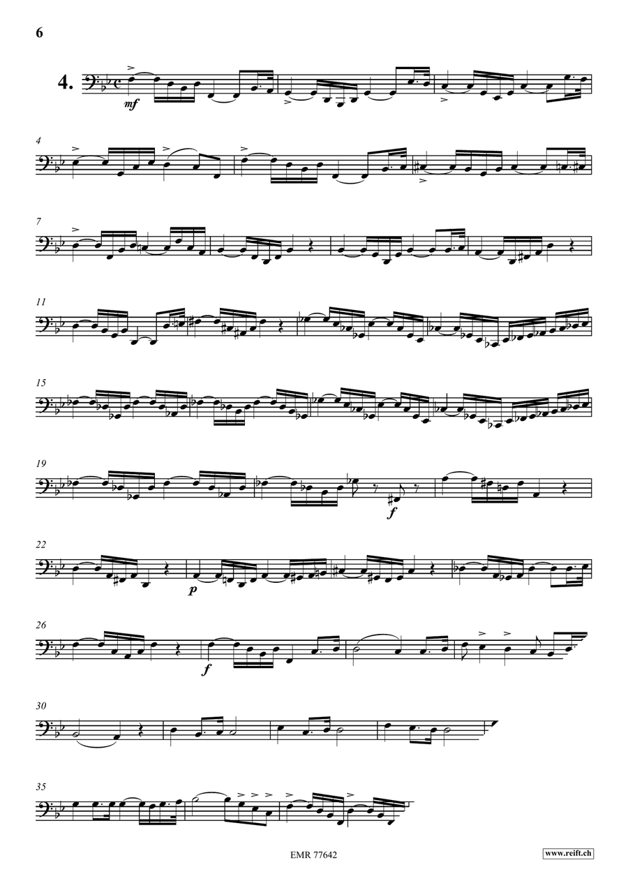 34 Studies 34 Studies Tuba scores gallery preview page 6