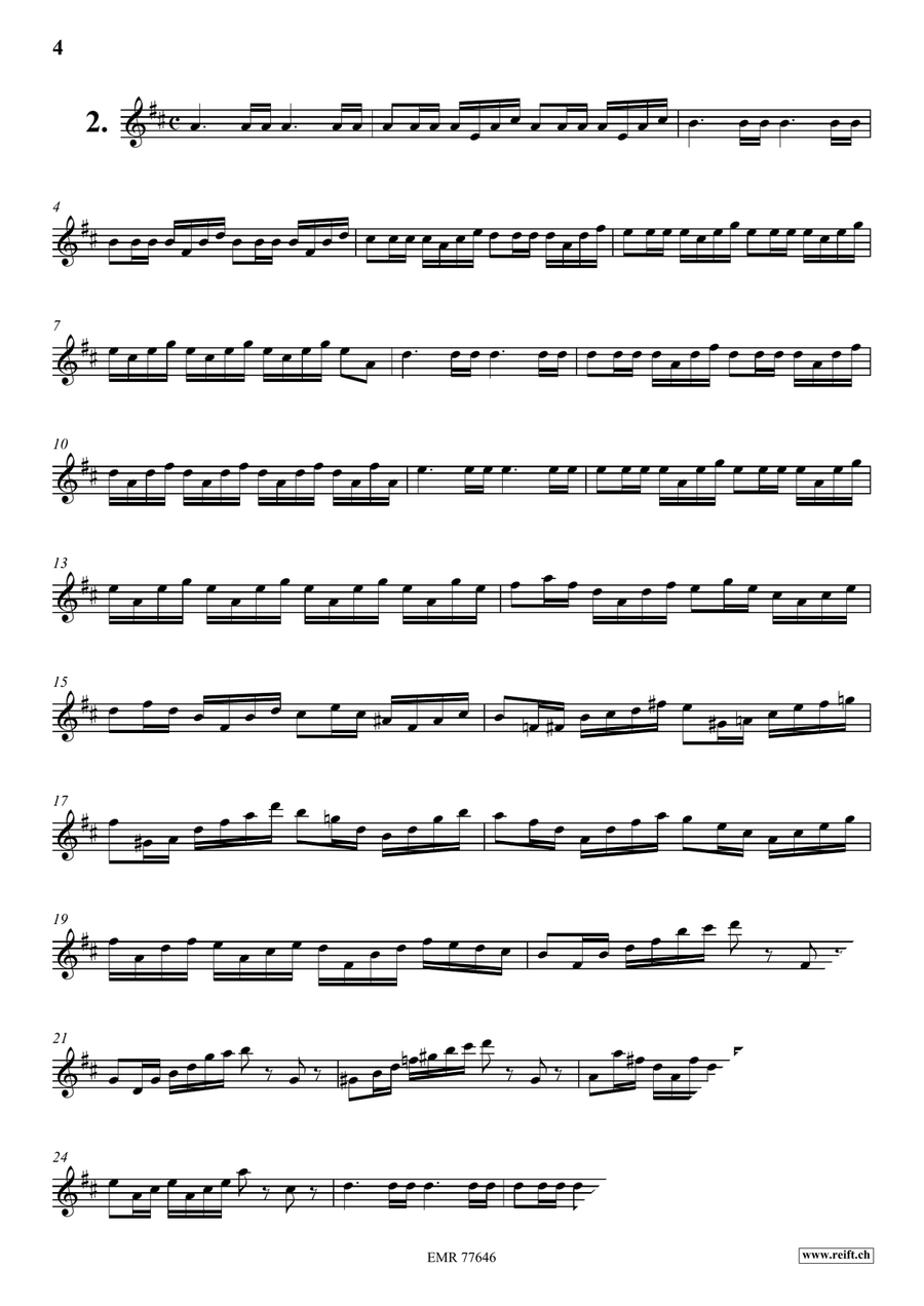 34 Studies 34 Studies Violin Solo scores gallery preview page 4
