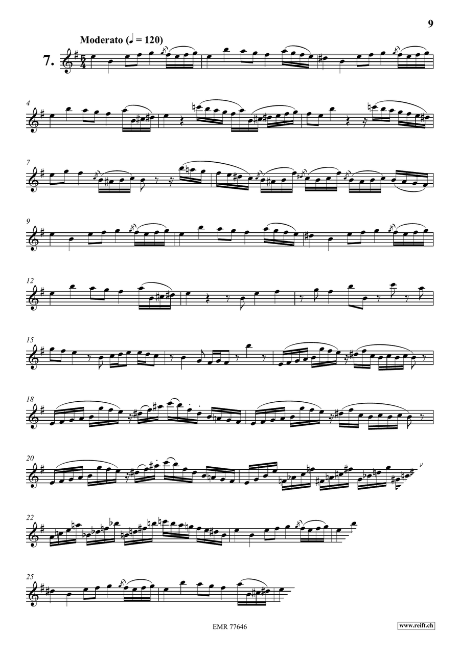 34 Studies 34 Studies Violin Solo scores gallery preview page 9