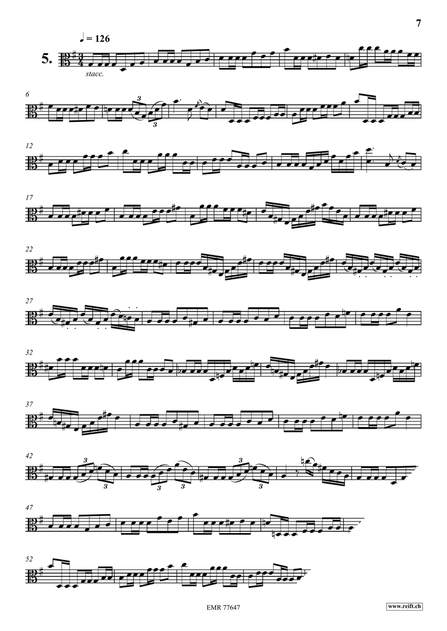 34 Studies 34 Studies Viola Solo scores gallery preview page 7