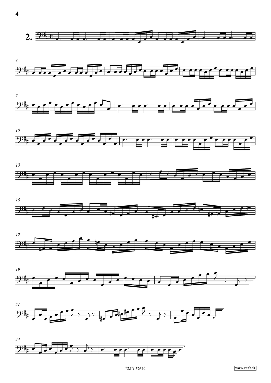 34 Studies 34 Studies Double Bass scores gallery preview page 4