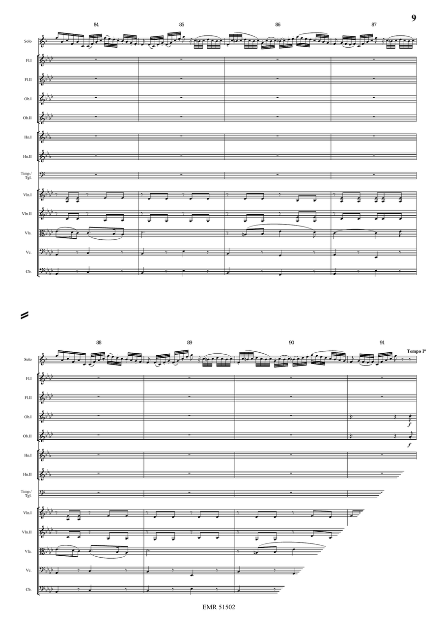 The Carnival Of Venice The Carnival Of Venice Orchestra scores gallery preview page 9