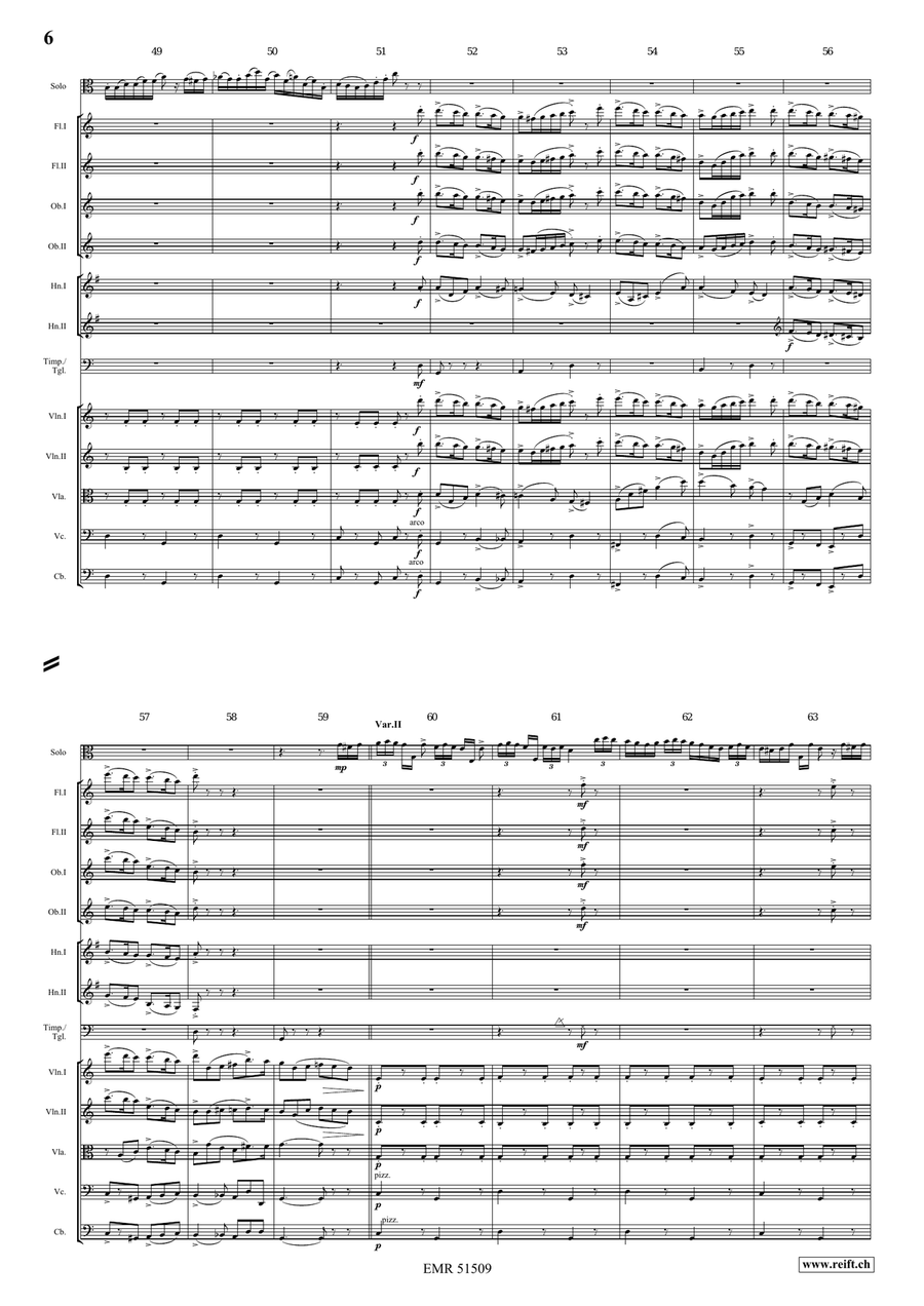 The Carnival Of Venice The Carnival Of Venice Orchestra scores gallery preview page 6