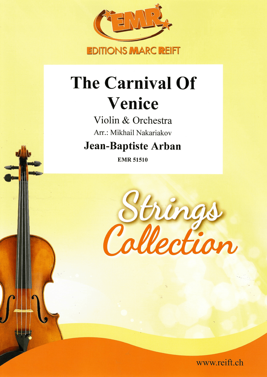 The Carnival Of Venice The Carnival Of Venice Orchestra scores gallery preview page 1