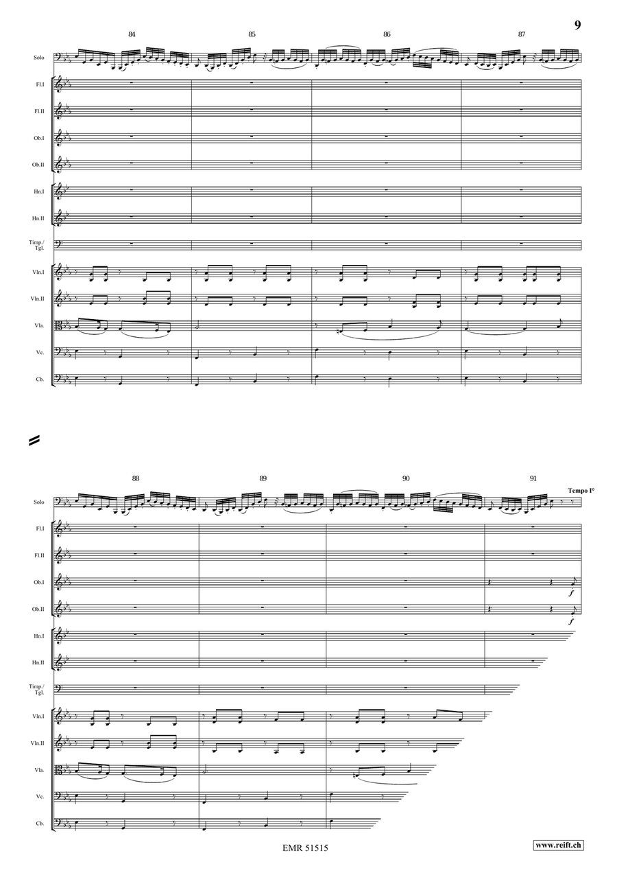 The Carnival Of Venice The Carnival Of Venice Orchestra scores gallery preview page 9