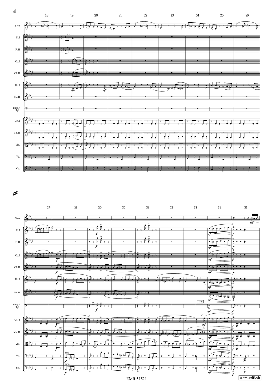 The Carnival Of Venice The Carnival Of Venice Orchestra scores gallery preview page 4