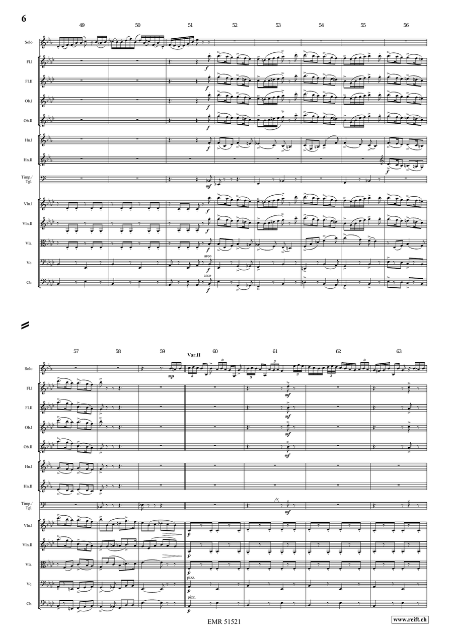 The Carnival Of Venice The Carnival Of Venice Orchestra scores gallery preview page 6