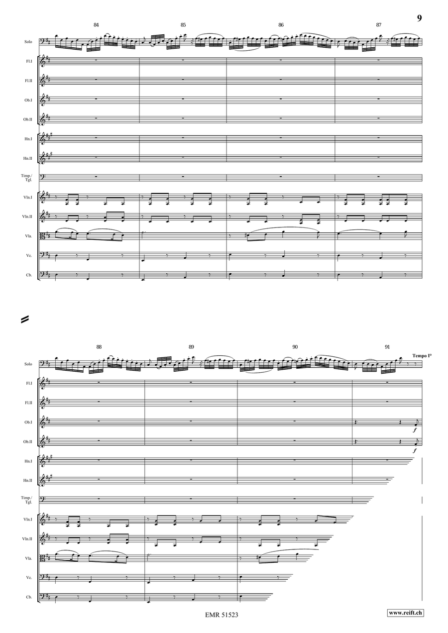 The Carnival Of Venice The Carnival Of Venice Orchestra scores gallery preview page 9