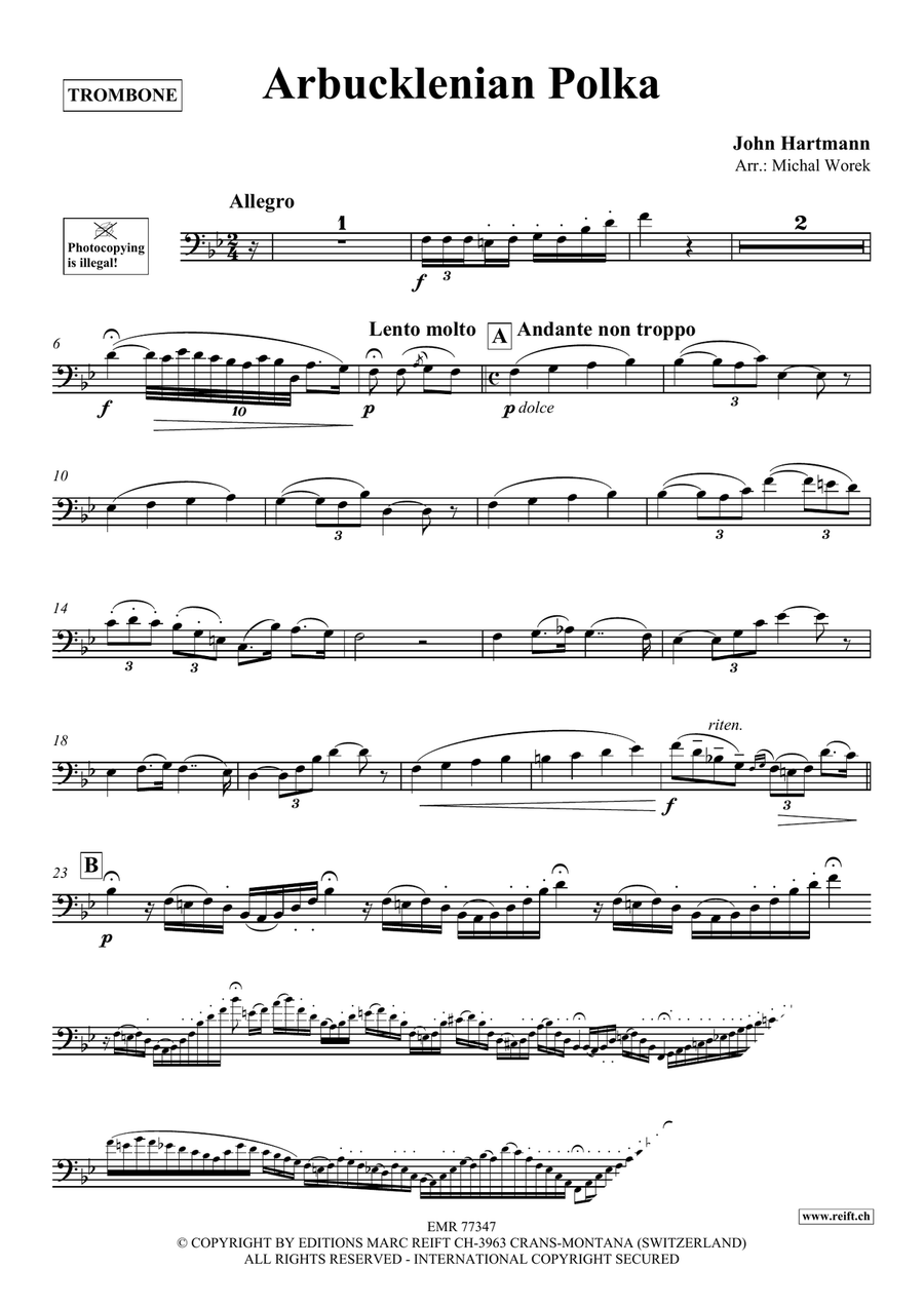 Arbucklenian Polka Arbucklenian Polka Piano Accompaniment scores gallery preview page 3