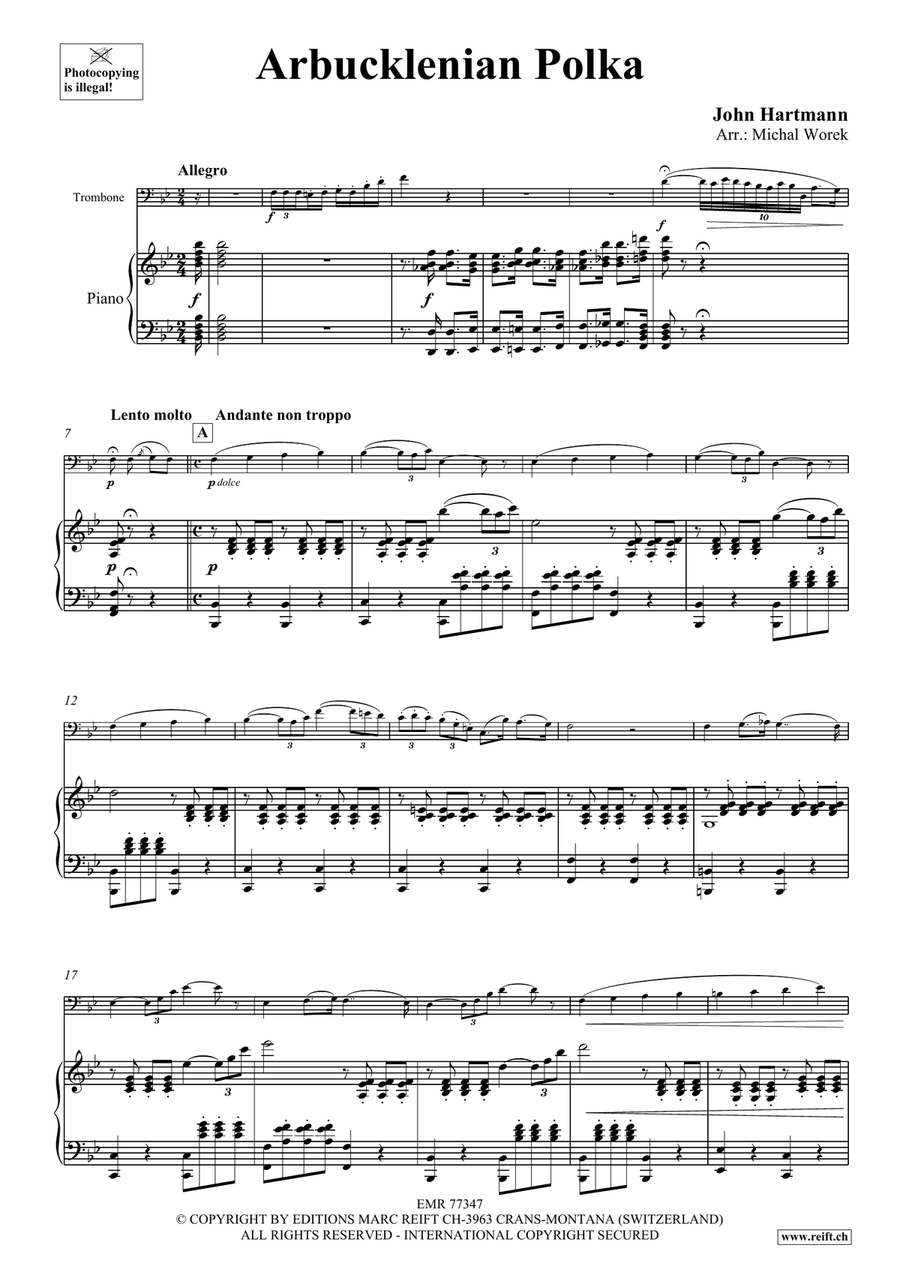 Arbucklenian Polka Arbucklenian Polka Piano Accompaniment scores gallery preview page 4