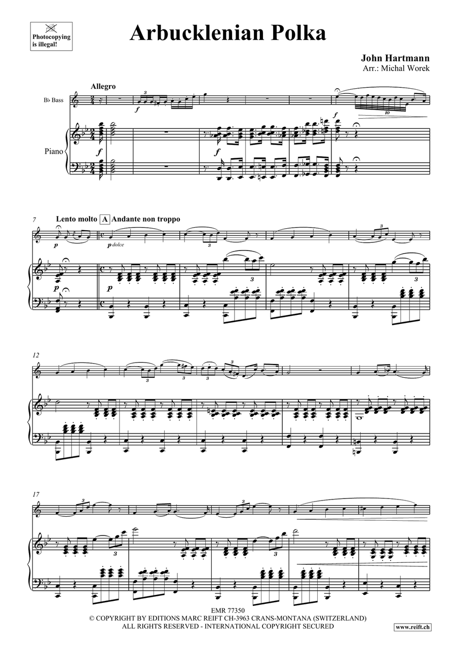 Arbucklenian Polka Arbucklenian Polka Voice Solo scores gallery preview page 4