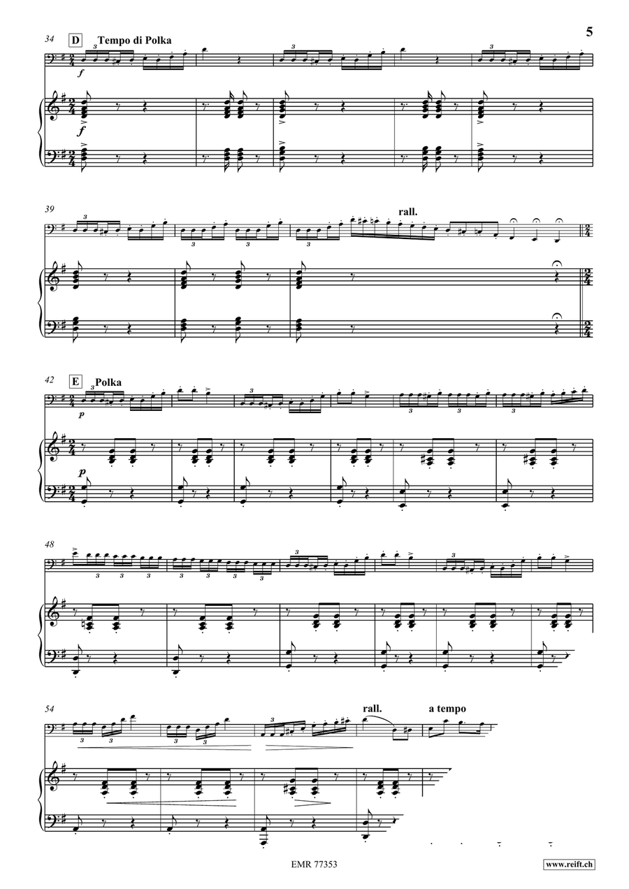 Arbucklenian Polka Arbucklenian Polka Bassoon Solo scores gallery preview page 6