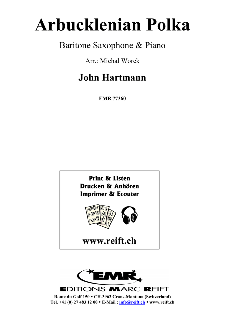 Arbucklenian Polka Arbucklenian Polka Baritone Saxophone scores gallery preview page 2