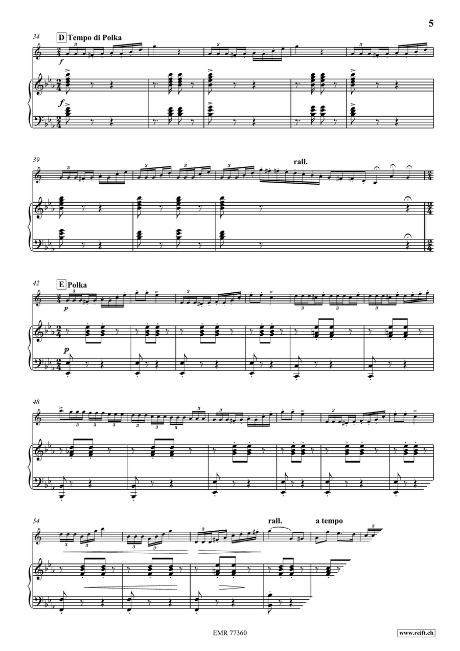 Arbucklenian Polka Arbucklenian Polka Baritone Saxophone scores gallery preview page 6