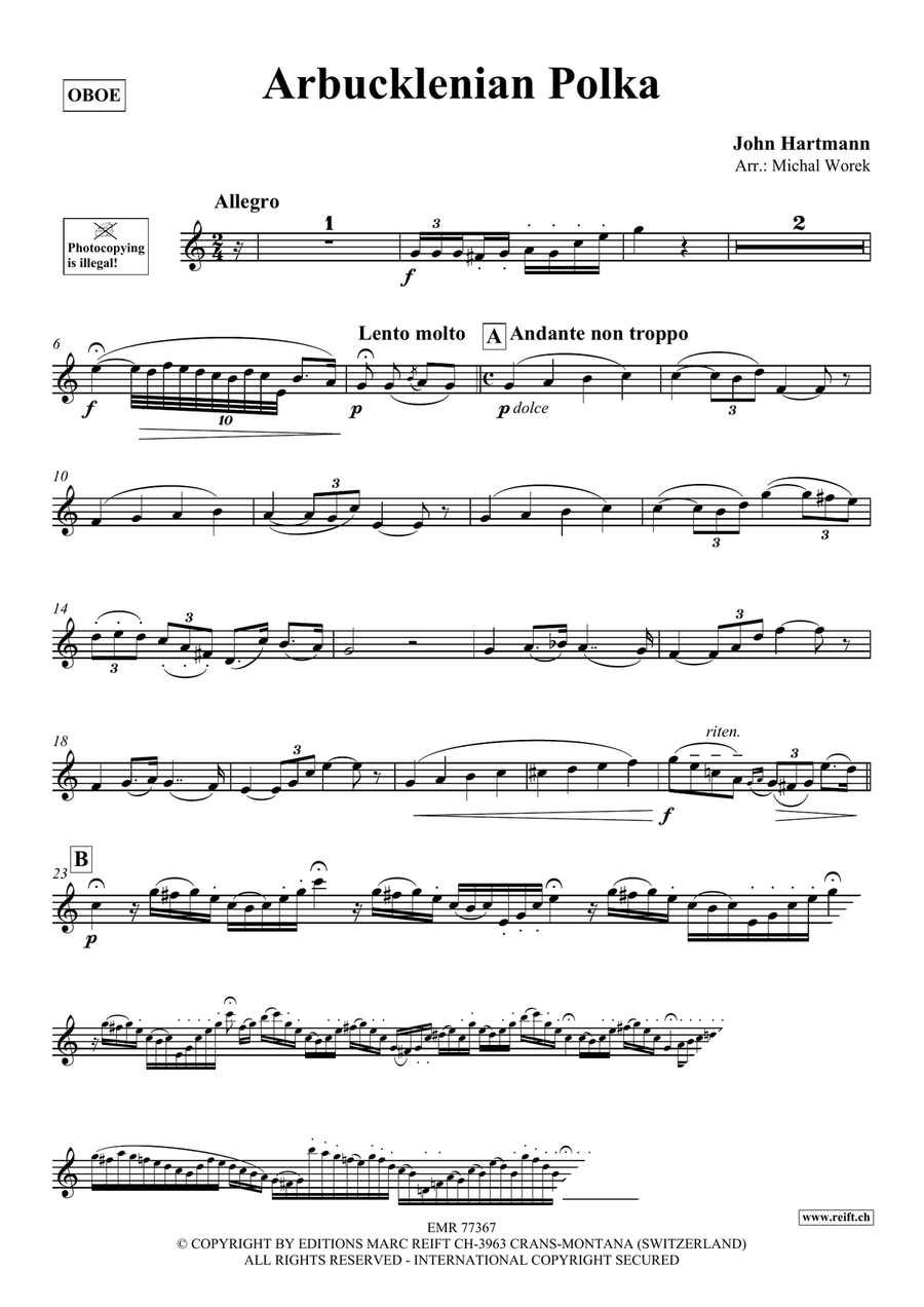 Arbucklenian Polka Arbucklenian Polka Piano Accompaniment scores gallery preview page 3