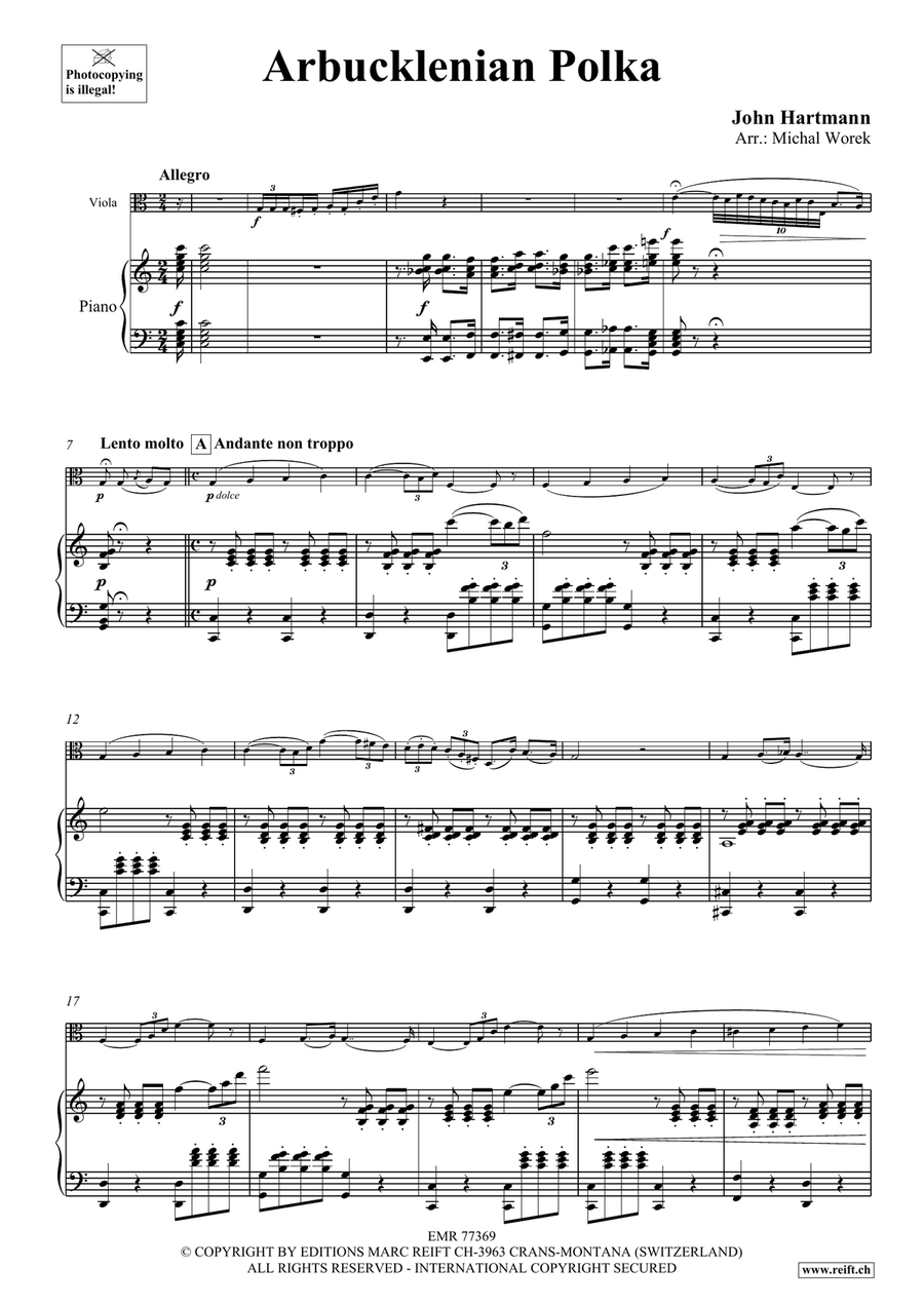 Arbucklenian Polka Arbucklenian Polka Piano Accompaniment scores gallery preview page 4